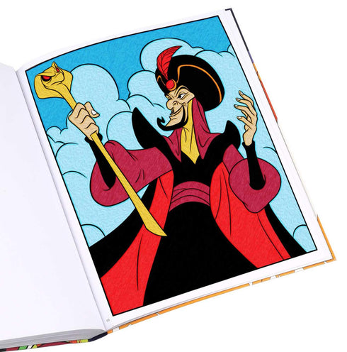 DISNEY VILLAINS COLOR-BY-NUMBER - THUNDER BAY PRESS